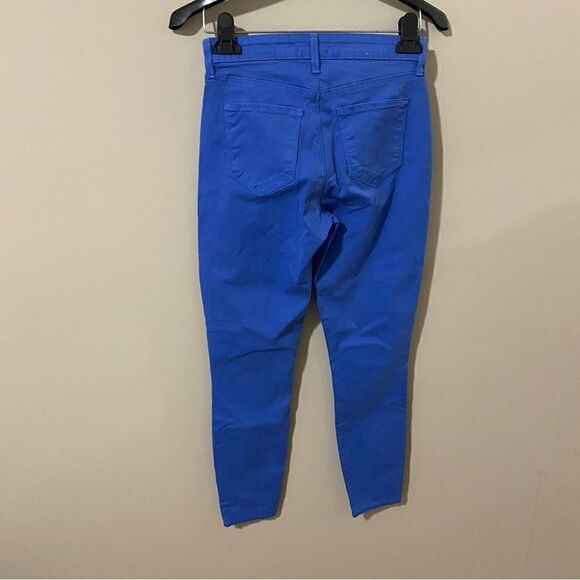 L’Agence Margot High Rise Skinny Pant in Light Harbor Blue - Picture 8 of 15